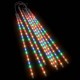 Meteor Lights 8 pcs 50 cm Colourful 288 LEDs Indoor Outdoor Meteor Lights 8 pcs 50 cm Colourful 288 LEDs Indoor Outdoor