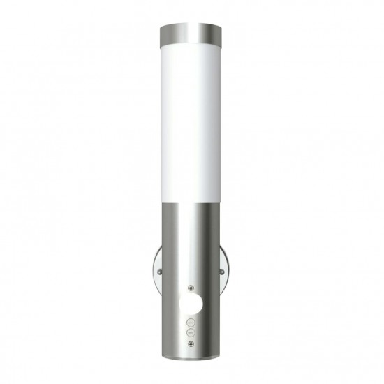Outdoor Wall Lamp with Motion Detector Stainless Steel Outdoor Wall Lamp with Motion Detector Stainless Steel
