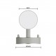 Outdoor Wall Lamp with Motion Detector Stainless Steel Outdoor Wall Lamp with Motion Detector Stainless Steel