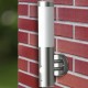 Outdoor Wall Lamp with Motion Detector Stainless Steel Outdoor Wall Lamp with Motion Detector Stainless Steel