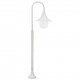 Garden Post Light E27 120 cm Aluminium White Garden Post Light E27 120 cm Aluminium White