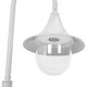 Garden Post Light E27 120 cm Aluminium White Garden Post Light E27 120 cm Aluminium White