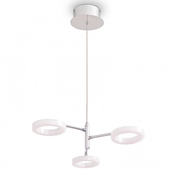 LED Pendant Lamp with 3 Lights Warm White LED Pendant Lamp with 3 Lights Warm White