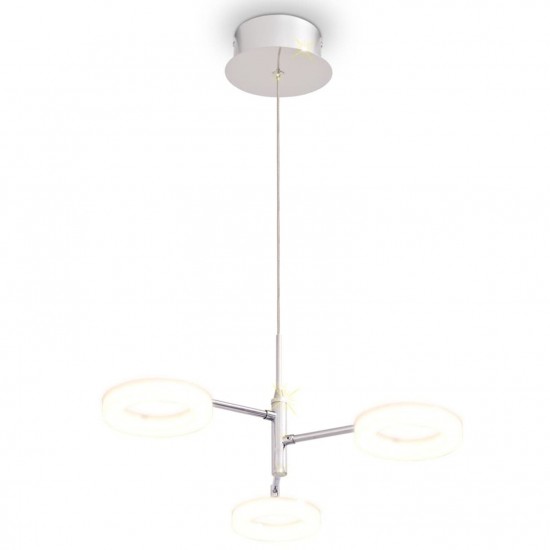 LED Pendant Lamp with 3 Lights Warm White LED Pendant Lamp with 3 Lights Warm White