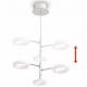 LED Pendant Lamp with 3 Lights Warm White LED Pendant Lamp with 3 Lights Warm White