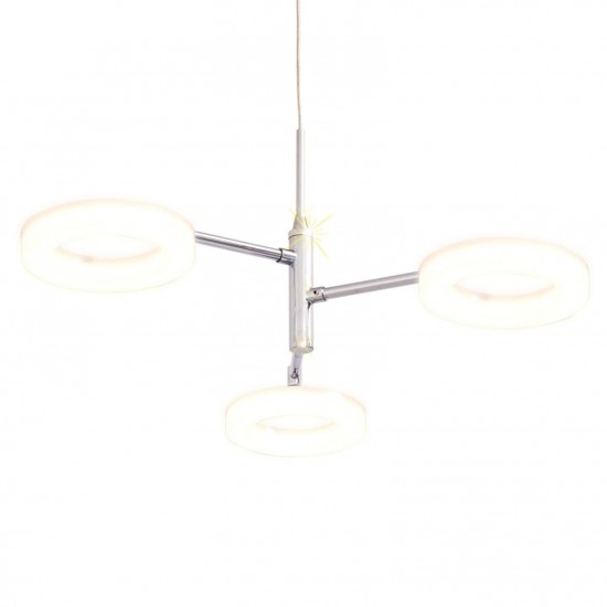 LED Pendant Lamp with 3 Lights Warm White LED Pendant Lamp with 3 Lights Warm White
