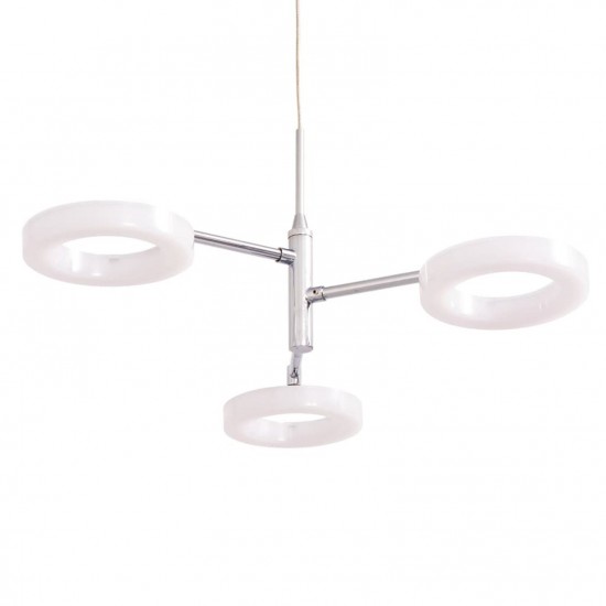LED Pendant Lamp with 3 Lights Warm White LED Pendant Lamp with 3 Lights Warm White