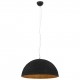 Pendant Lamp Black and Gold Ø50 cm E27 Pendant Lamp Black and Gold Ø50 cm E27