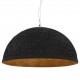 Pendant Lamp Black and Gold Ø50 cm E27 Pendant Lamp Black and Gold Ø50 cm E27