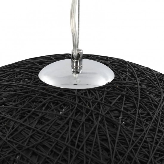 Pendant Lamp Black and Gold Ø50 cm E27 Pendant Lamp Black and Gold Ø50 cm E27
