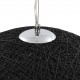 Pendant Lamp Black and Gold Ø50 cm E27 Pendant Lamp Black and Gold Ø50 cm E27