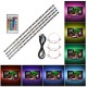 4 * 50cm USB LED Strip Lights Kit Flexible Strip Lights with Mini Remote Control Home LED Tape Strip for TV Computer Backlight 4 * 50cm USB LED Strip Lights Kit Flexible Strip Lights with Mini Remote Control Home LED Tape Strip for TV Computer Backlight