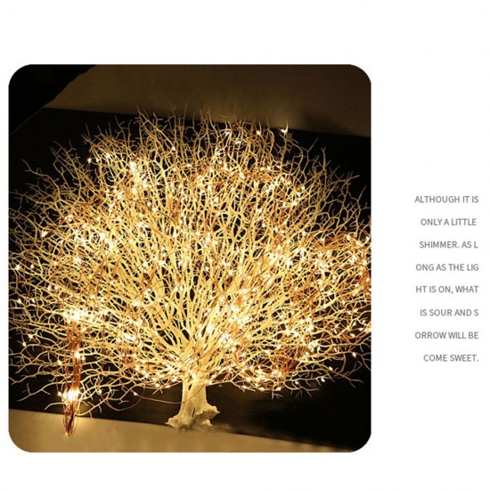 10 Strands(200 LEDs) Rope String Light Garden Decoration Outdoor Waterproof Rope String Christmas Lamp Wedding Party Tree Xmas Decoration 10 Strands(200 LEDs) Rope String Light Garden Decoration Outdoor Waterproof Rope String Christmas Lamp Wedding Party Tree Xmas Decoration