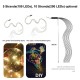 10 Strands(200 LEDs) Rope String Light Garden Decoration Outdoor Waterproof Rope String Christmas Lamp Wedding Party Tree Xmas Decoration 10 Strands(200 LEDs) Rope String Light Garden Decoration Outdoor Waterproof Rope String Christmas Lamp Wedding Party Tree Xmas Decoration