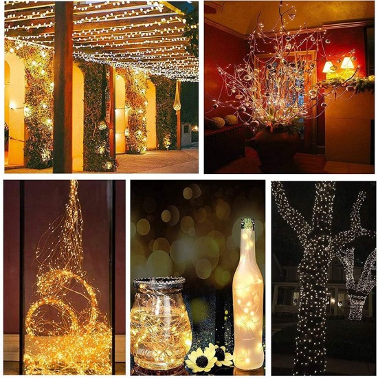 10 Strands(200 LEDs) Rope String Light Garden Decoration Outdoor Waterproof Rope String Christmas Lamp Wedding Party Tree Xmas Decoration 10 Strands(200 LEDs) Rope String Light Garden Decoration Outdoor Waterproof Rope String Christmas Lamp Wedding Party Tree Xmas Decoration