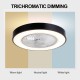 Lixada FS0030 Ceiling Fan with Lighting with Remote Control Fan Lamp 3-Color Light 3-Speed Wind LED Lighting for Bedroom Living Room Dining Room Lixada FS0030 Ceiling Fan with Lighting with Remote Control Fan Lamp 3-Color Light 3-Speed Wind LED Lighting for Bedroom Living Room Dining Room