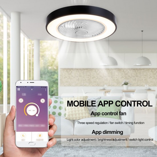 Lixada FS0030 Ceiling Fan with Lighting with Remote Control Fan Lamp 3-Color Light 3-Speed Wind LED Lighting for Bedroom Living Room Dining Room Lixada FS0030 Ceiling Fan with Lighting with Remote Control Fan Lamp 3-Color Light 3-Speed Wind LED Lighting for Bedroom Living Room Dining Room