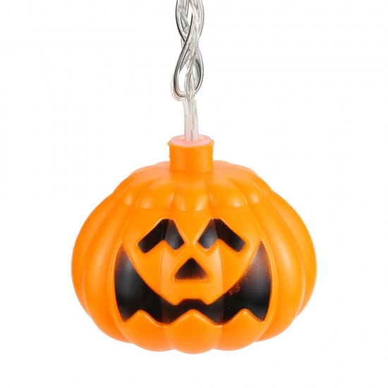 20LEDs 16.4ft Pumpkin String Light Lamp for Halloween Christmas Party Festival Decoration 20LEDs 16.4ft Pumpkin String Light Lamp for Halloween Christmas Party Festival Decoration