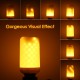 LED Flame Flickering Effect Fire Light Bulb SMD2835 Creative Decorative Atmosphere Lamp for Party Holiday Birthday Gift LED Flame Flickering Effect Fire Light Bulb SMD2835 Creative Decorative Atmosphere Lamp for Party Holiday Birthday Gift