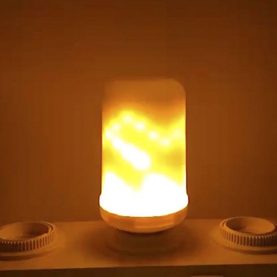 LED Flame Flickering Effect Fire Light Bulb SMD2835 Creative Decorative Atmosphere Lamp for Party Holiday Birthday Gift LED Flame Flickering Effect Fire Light Bulb SMD2835 Creative Decorative Atmosphere Lamp for Party Holiday Birthday Gift