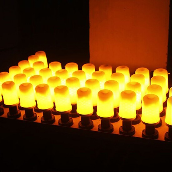 LED Flame Flickering Effect Fire Light Bulb SMD2835 Creative Decorative Atmosphere Lamp for Party Holiday Birthday Gift LED Flame Flickering Effect Fire Light Bulb SMD2835 Creative Decorative Atmosphere Lamp for Party Holiday Birthday Gift