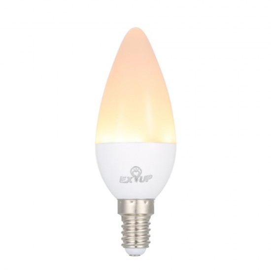 LED Candle Shape Light Bulb C37 E14 Base Socket 7W 3000K Warm White IP44 Water Resistance Living Room Dining Hall Corrior Attic Balcony Courtyard LED Candle Shape Light Bulb C37 E14 Base Socket 7W 3000K Warm White IP44 Water Resistance Living Room Dining Hall Corrior Attic Balcony Courtyard