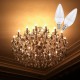 LED Candle Shape Light Bulb C37 E14 Base Socket 7W 3000K Warm White IP44 Water Resistance Living Room Dining Hall Corrior Attic Balcony Courtyard LED Candle Shape Light Bulb C37 E14 Base Socket 7W 3000K Warm White IP44 Water Resistance Living Room Dining Hall Corrior Attic Balcony Courtyard