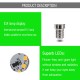 LED Candle Shape Light Bulb C37 E14 Base Socket 7W 3000K Warm White IP44 Water Resistance Living Room Dining Hall Corrior Attic Balcony Courtyard LED Candle Shape Light Bulb C37 E14 Base Socket 7W 3000K Warm White IP44 Water Resistance Living Room Dining Hall Corrior Attic Balcony Courtyard