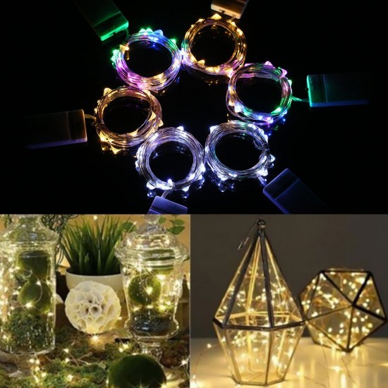 1M/3.3FT 10LEDs Starry Copper Wire String Battery Operated Powered Extra Flexible Bendable Light Strip for Holiday Festival Decorations 1M/3.3FT 10LEDs Starry Copper Wire String Battery Operated Powered Extra Flexible Bendable Light Strip for Holiday Festival Decorations