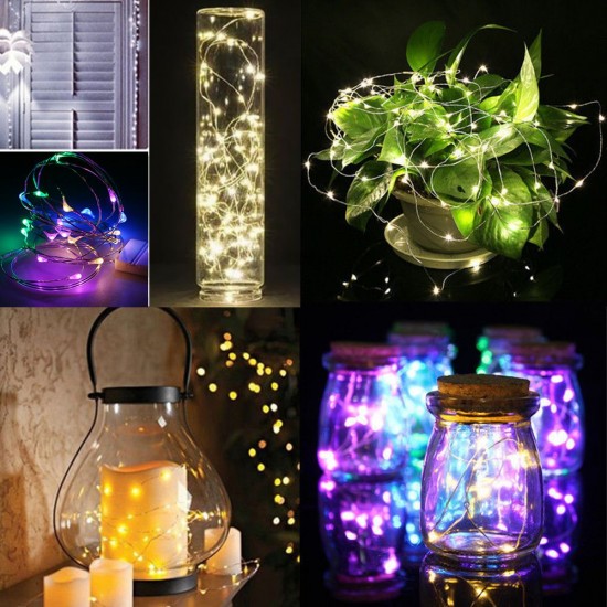 1M/3.3FT 10LEDs Starry Copper Wire String Battery Operated Powered Extra Flexible Bendable Light Strip for Holiday Festival Decorations 1M/3.3FT 10LEDs Starry Copper Wire String Battery Operated Powered Extra Flexible Bendable Light Strip for Holiday Festival Decorations