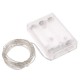 4.5V 6W 10 Meters 100 LED Fairy String Light Battery Powered Operated IP65 Water Resistance Twistable Bendable Flexible White for Christmas Xmas Festival Holiday Home Party Theme Restaurant Pub Club Bar Decoration Gift Present 4.5V 6W 10 Meters 100 LED Fairy String Light Battery Powered Operated IP65 Water Resistance Twistable Bendable Flexible White for Christmas Xmas Festival Holiday Home Party Theme Restaurant Pub Club Bar Decoration Gift Present