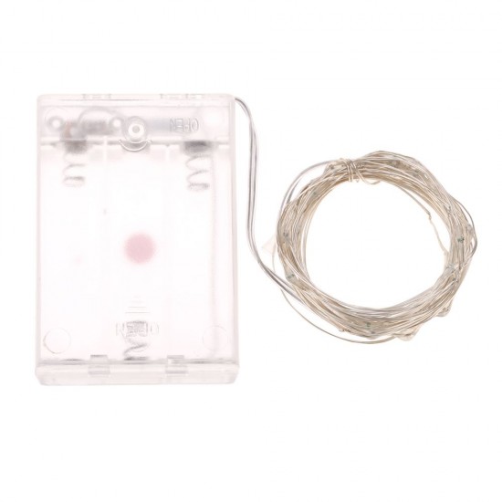 4.5V 6W 10 Meters 100 LED Fairy String Light Battery Powered Operated IP65 Water Resistance Twistable Bendable Flexible Multi-color for Christmas Xmas Festival Holiday Home Party Theme Restaurant Pub Club Bar Decoration Gift Present 4.5V 6W 10 Meters 100 LED Fairy String Light Battery Powered Operated IP65 Water Resistance Twistable Bendable Flexible Multi-color for Christmas Xmas Festival Holiday Home Party Theme Restaurant Pub Club Bar Decoration Gift Present