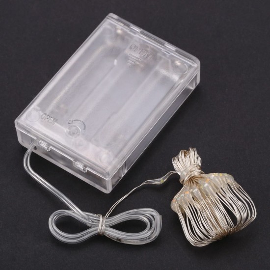 4.5V 6W 10 Meters 100 LED Fairy String Light Battery Powered Operated IP65 Water Resistance Twistable Bendable Flexible Multi-color for Christmas Xmas Festival Holiday Home Party Theme Restaurant Pub Club Bar Decoration Gift Present 4.5V 6W 10 Meters 100 LED Fairy String Light Battery Powered Operated IP65 Water Resistance Twistable Bendable Flexible Multi-color for Christmas Xmas Festival Holiday Home Party Theme Restaurant Pub Club Bar Decoration Gift Present