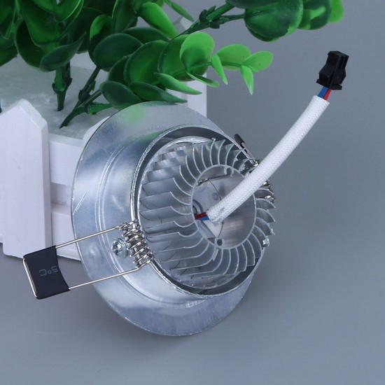 9W LED Downlight Ceiling Lamp Spot Light Recessed AC85-265V Lamp + LED Driver for Home Illumination (Warm white) 9W LED Downlight Ceiling Lamp Spot Light Recessed AC85-265V Lamp + LED Driver for Home Illumination (Warm white)