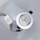9W LED Downlight Ceiling Lamp Spot Light Recessed AC85-265V Lamp + LED Driver for Home Illumination (Warm white) 9W LED Downlight Ceiling Lamp Spot Light Recessed AC85-265V Lamp + LED Driver for Home Illumination (Warm white)