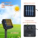 Solar Powered String Light 100/200 LEDs 2 Lighting Modes Christmas Lights IP65 Water-resistant Outdoor Hanging Fairy Lighting for Holiday Party Living Room Garden Patio Solar Powered String Light 100/200 LEDs 2 Lighting Modes Christmas Lights IP65 Water-resistant Outdoor Hanging Fairy Lighting for Holiday Party Living Room Garden Patio