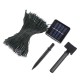 Solar Powered String Light 100/200 LEDs 2 Lighting Modes Christmas Lights IP65 Water-resistant Outdoor Hanging Fairy Lighting for Holiday Party Living Room Garden Patio Solar Powered String Light 100/200 LEDs 2 Lighting Modes Christmas Lights IP65 Water-resistant Outdoor Hanging Fairy Lighting for Holiday Party Living Room Garden Patio