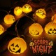 1.5m H-alloween 10 LEDs Pump-kin String Lights Lovely Mini Lantern Lamp Home Party Christmas Decors 1.5m H-alloween 10 LEDs Pump-kin String Lights Lovely Mini Lantern Lamp Home Party Christmas Decors