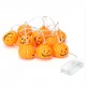 1.5m H-alloween 10 LEDs Pump-kin String Lights Lovely Mini Lantern Lamp Home Party Christmas Decors 1.5m H-alloween 10 LEDs Pump-kin String Lights Lovely Mini Lantern Lamp Home Party Christmas Decors