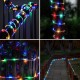 Leds Solar Rope Lights Outdoor 8 Modes Waterproof Tube Lamp with Touching Switch for Garden Yard Fence Walkway Festival Party Leds Solar Rope Lights Outdoor 8 Modes Waterproof Tube Lamp with Touching Switch for Garden Yard Fence Walkway Festival Party