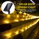 Leds Solar Rope Lights Outdoor 8 Modes Waterproof Tube Lamp with Touching Switch for Garden Yard Fence Walkway Festival Party Leds Solar Rope Lights Outdoor 8 Modes Waterproof Tube Lamp with Touching Switch for Garden Yard Fence Walkway Festival Party