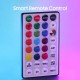 DIANDIAN LED String Light USB Atmosphere Lamp With Remote Control Multi-color 16 Colors/8 Lighting Effects/USB Powered/5V Safe Light Flexible Light Strip Twinkle Light Decoration for Home Holiday DIANDIAN LED String Light USB Atmosphere Lamp With Remote Control Multi-color 16 Colors/8 Lighting Effects/USB Powered/5V Safe Light Flexible Light Strip Twinkle Light Decoration for Home Holiday