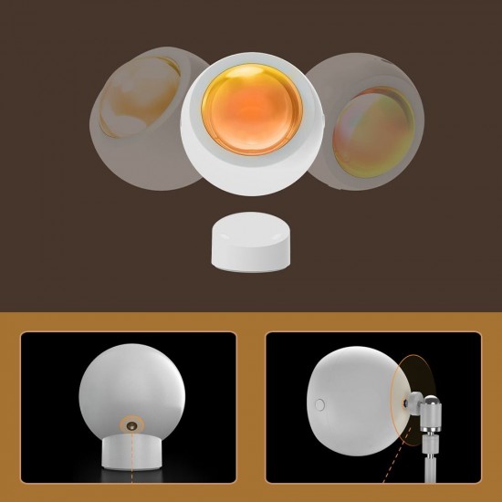 Yeelight Sunset Atmosphere Light Home Night Lamp Eye Protection Desk Lamp with Magnetic Base 360° Free Rotation Lights Yeelight Sunset Atmosphere Light Home Night Lamp Eye Protection Desk Lamp with Magnetic Base 360° Free Rotation Lights