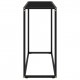 Console Table Black 80x35x75 cm Tempered Glass Console Table Black 80x35x75 cm Tempered Glass