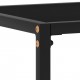 Console Table Black 80x35x75 cm Tempered Glass Console Table Black 80x35x75 cm Tempered Glass
