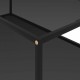 Coffee Table Black 120x60x35 cm Tempered Glass Coffee Table Black 120x60x35 cm Tempered Glass