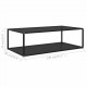 Coffee Table Black 120x60x35 cm Tempered Glass Coffee Table Black 120x60x35 cm Tempered Glass