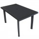 Garden Table Anthracite 126x76x72 cm Plastic Garden Table Anthracite 126x76x72 cm Plastic