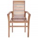 Stacking Dining Chairs 2 pcs Solid Teak Stacking Dining Chairs 2 pcs Solid Teak