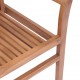Stacking Dining Chairs 2 pcs Solid Teak Stacking Dining Chairs 2 pcs Solid Teak